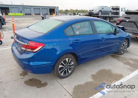 2013 Honda Civic Ex z USA, uszkodzony, nr VIN 19XFB2F8XDE032285
